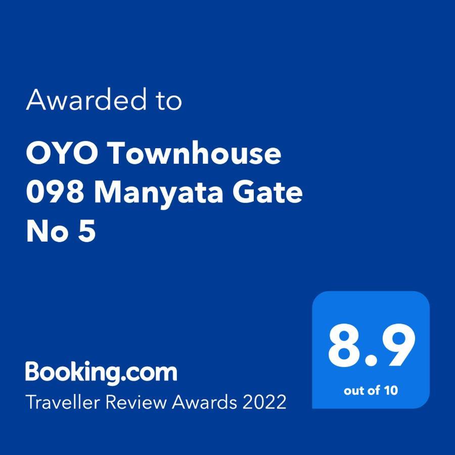 Hotel Oyo Townhouse 098 Manyata Gate No 5 Bangalore Esterno foto